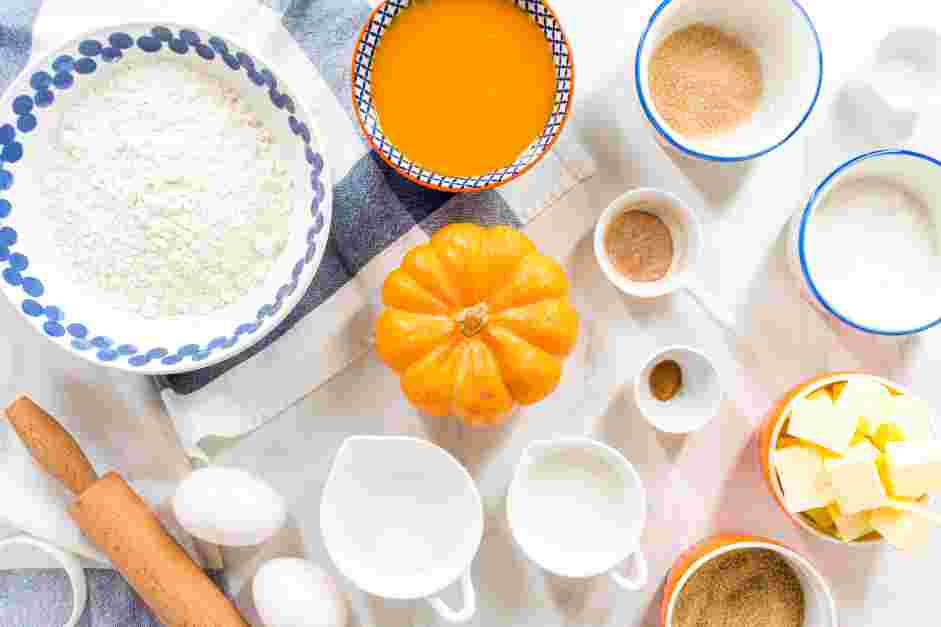 Pumpkin Pie Cookie Recipe: Measure and prep all ingredients.