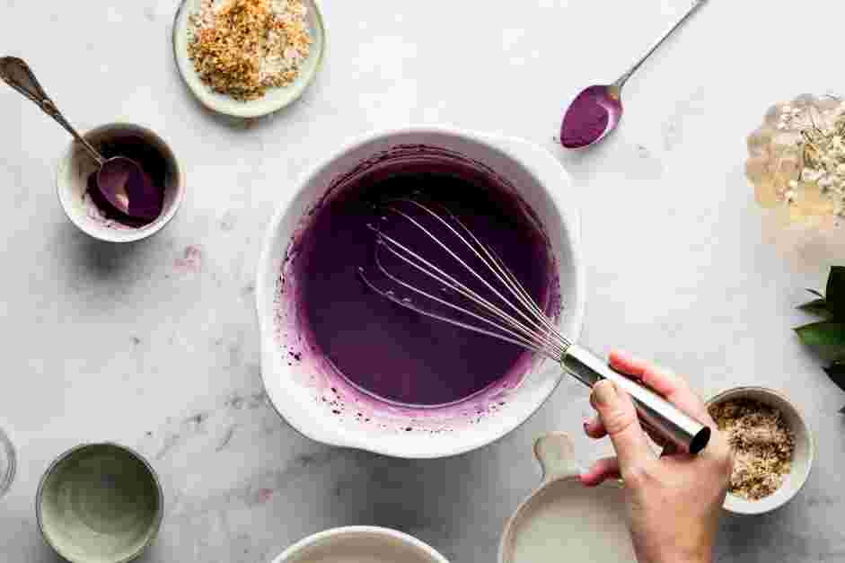 Ube Ice Cream Recipe: Prepare the ube ice cream base.