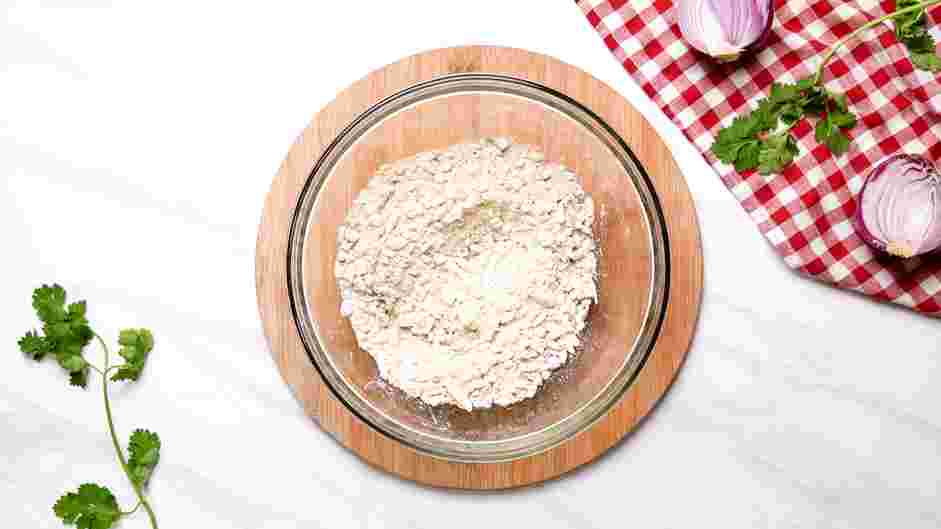 Chicken Pakora Recipe: Prepare the batter.