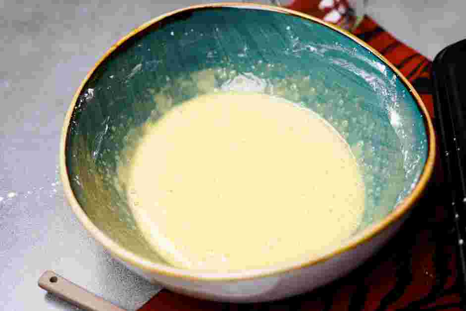 Budino Recipe: While the milk mixture is on a low simmer, whisk together the egg, egg yolks and cornstarch until well combined.