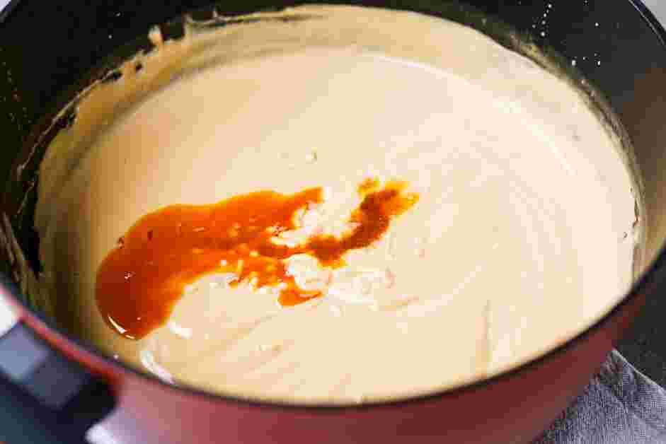 Budino Recipe: Remove the pan off of the heat and whisk in the vanilla extract and rum, if using.