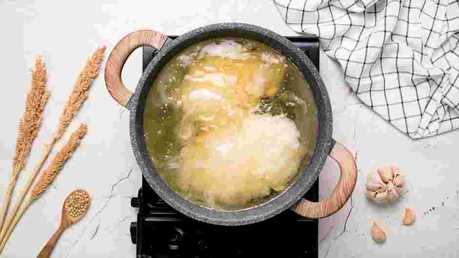 Honey Butter Chicken Biscuit Recipe: Double fry the chicken.