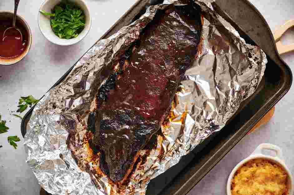 Country Style Pork Ribs Recipe: Remove the ribs from the oven and turn the oven to broil.