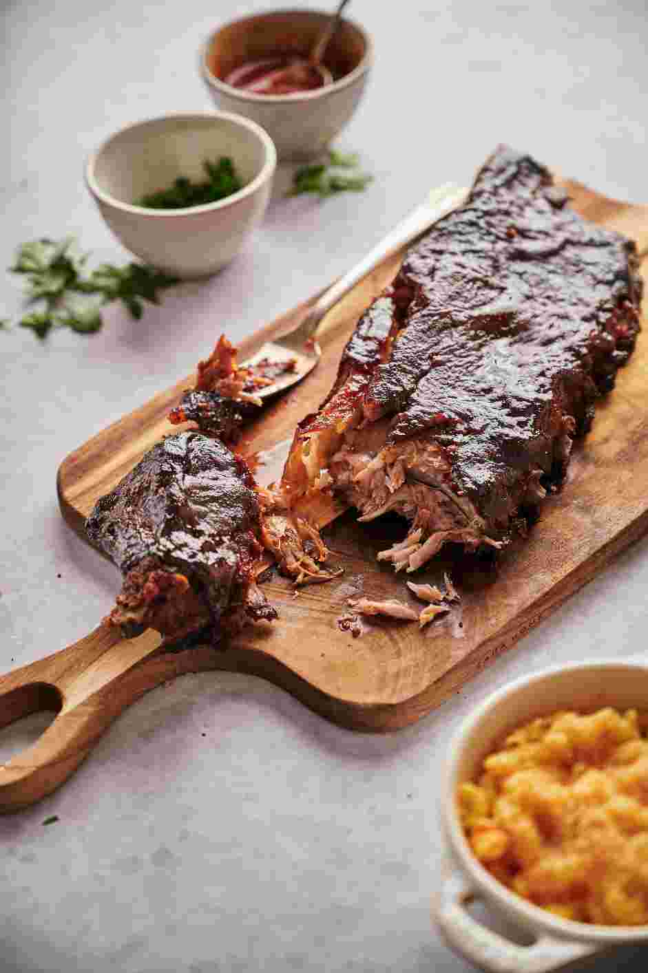 Country Style Pork Ribs Recipe: Serve with a side of