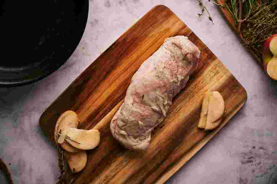 Sous Vide Pork Tenderloin Recipe: When ready, remove the vacuum-sealed bag from the water and extract the pork tenderloin from the bag.