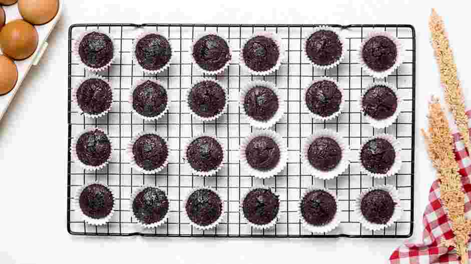 Brownie Bites Recipe: Bake for 12 minutes.