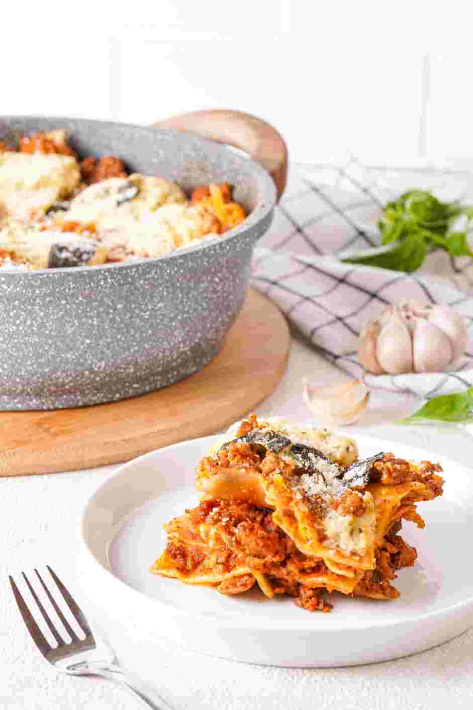 One Pot Lasagna Recipe: Let stand for 15 minutes.