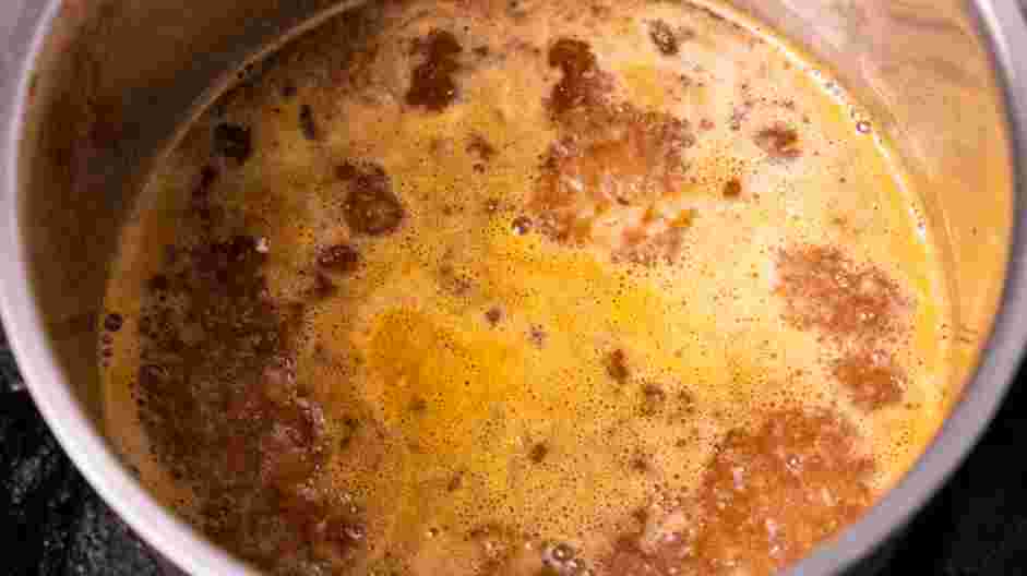 Seafood Boil Sauce Recipe: Stir in the reserved sautéed chopped onions, ginger and the reserved seasoning mixture.