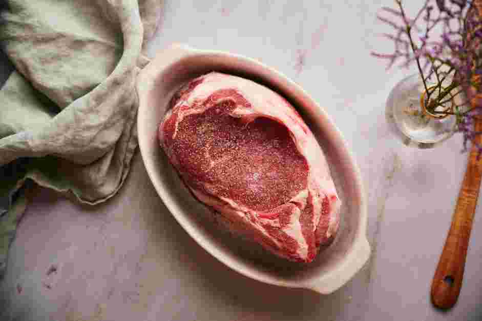 Sous Vide Prime Rib Recipe: Heat a large sous vide water bath to 132°F.