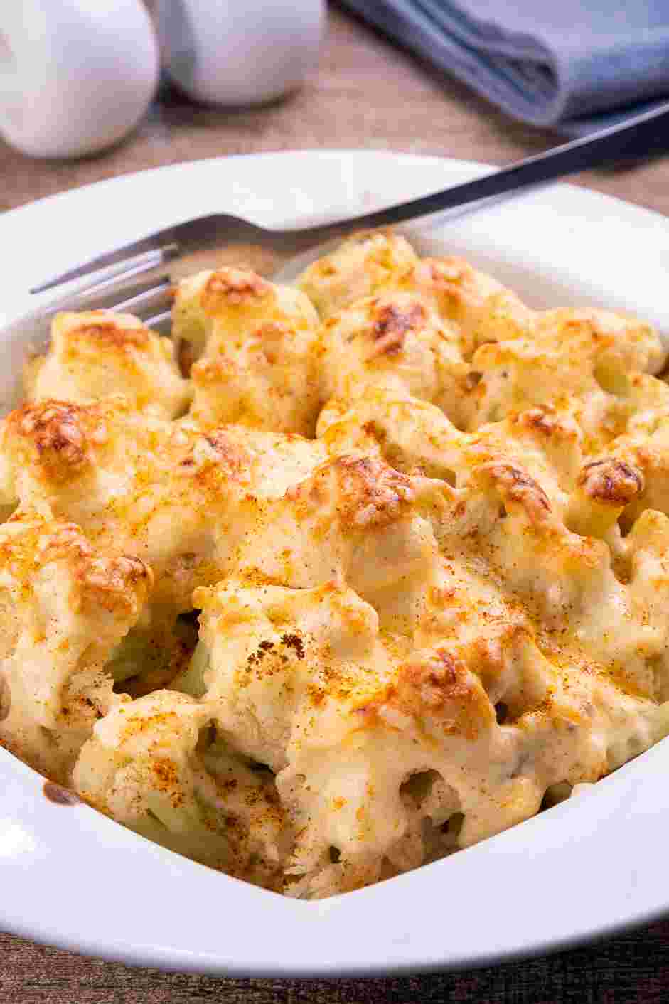 Cauliflower Au Gratin Recipe: Serve warm.