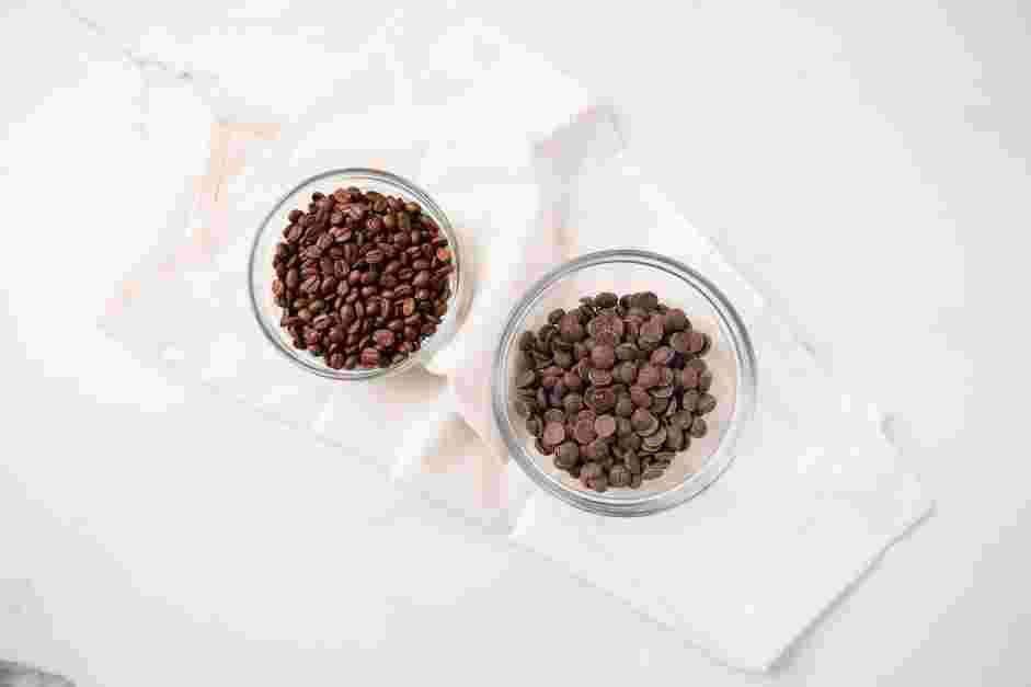 Chocolate Covered Espresso Beans Recipe: Measure and prep all ingredients.