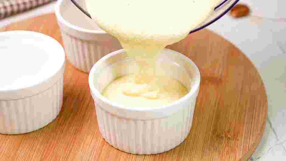 Baked Ricotta Recipe: Fill 4-5 oz ramekins three-quarters full with the ricotta mixture.