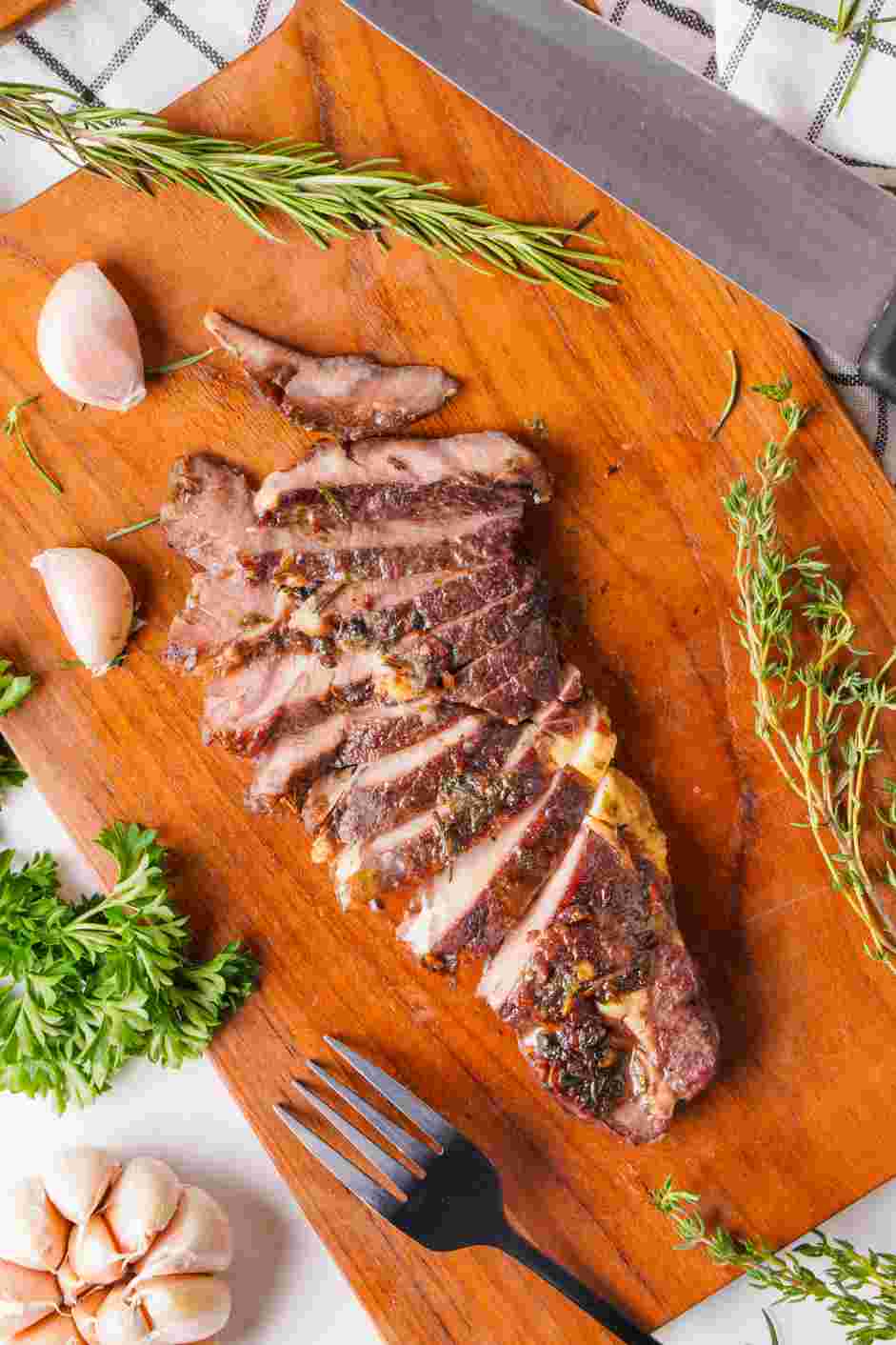 Reverse Seared Steak Recipe: Serve and enjoy!