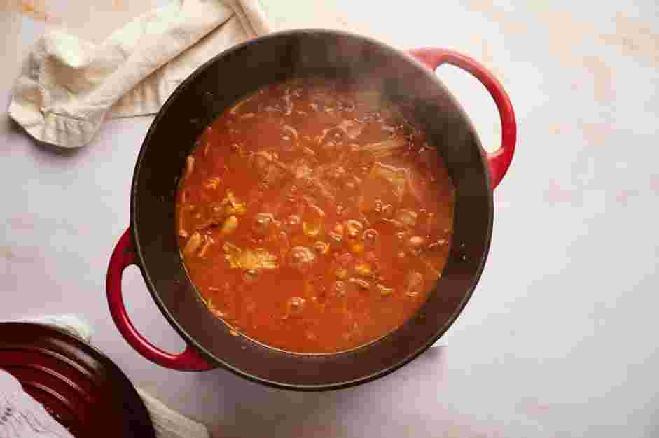 Vegetable Stew Recipe: Simmer for 30-40 minutes until the vegetables are tender.