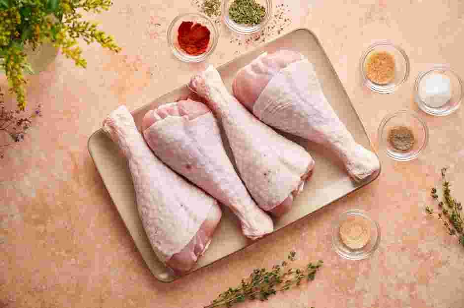 Turkey Legs Recipe: Measure and prep all ingredients.