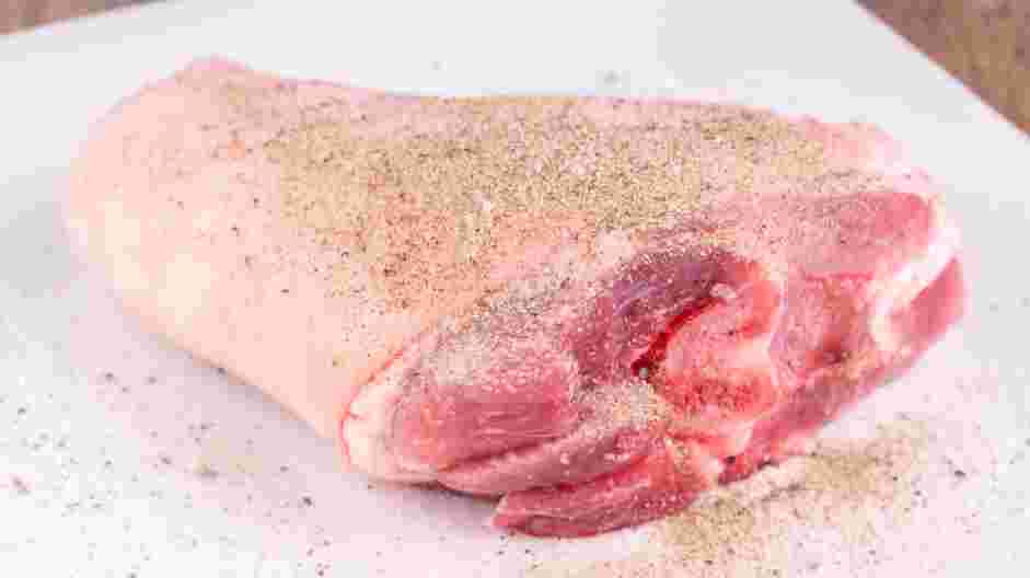 Pork Shank Recipe: Prepare the pork shank.