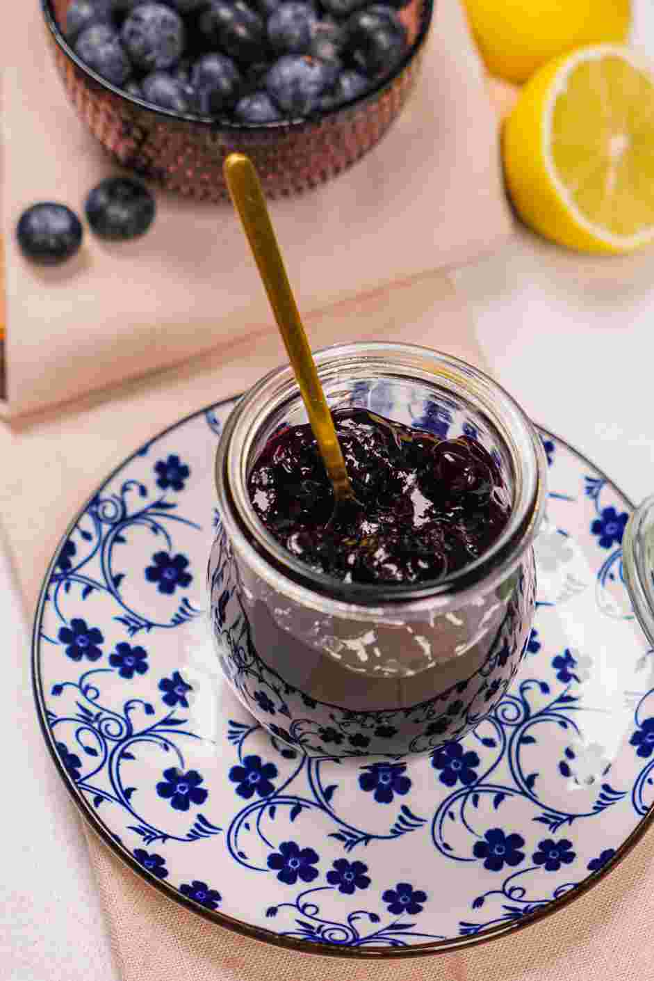 Blueberry Compote Recipe: Enjoy warm or chilled.