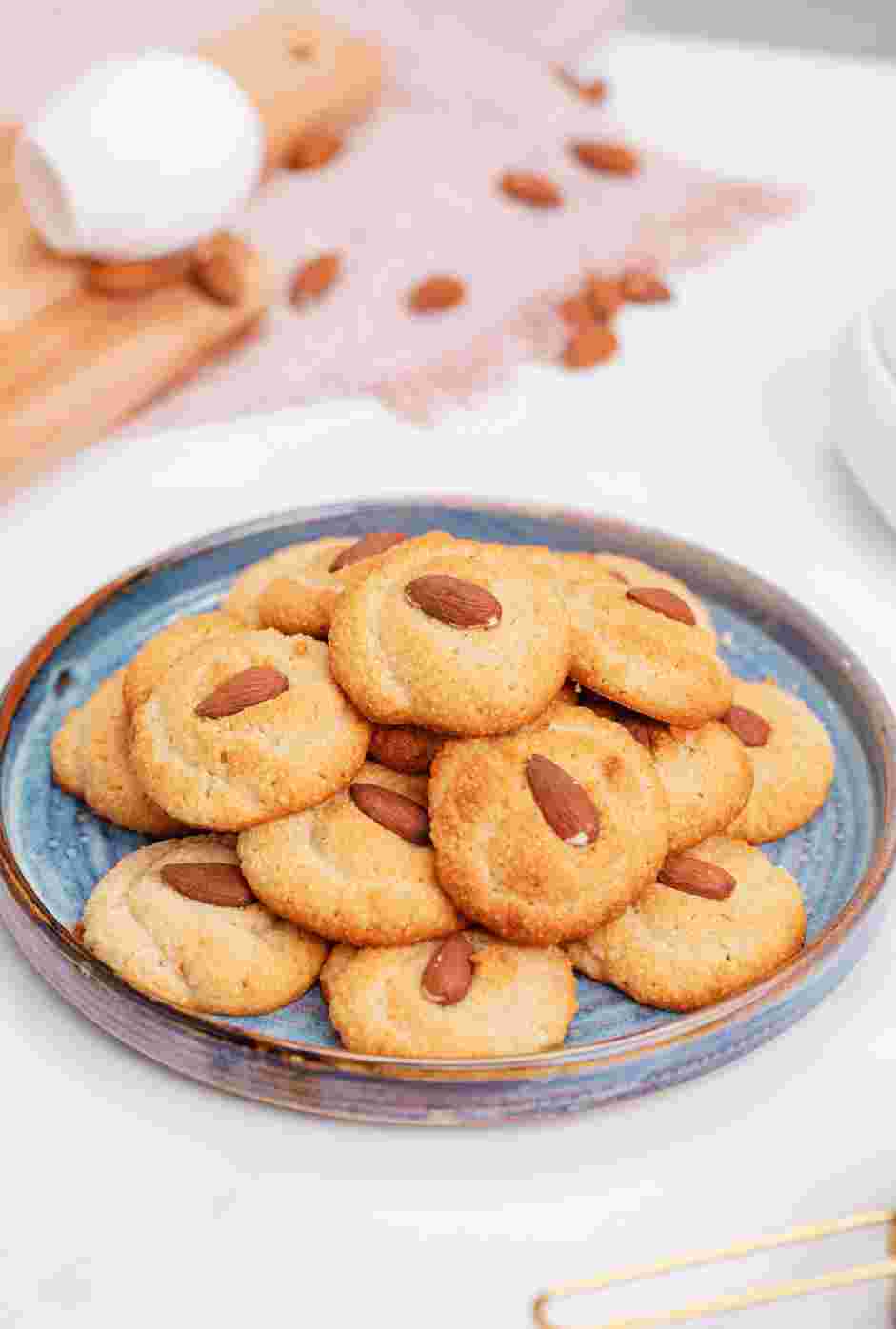 Coffee Cookies Recipe: Bake for about 15-20 minutes until lightly golden brown.