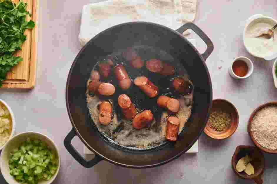 Shrimp Jambalaya Recipe: Preheat the oven to 350&deg;F.