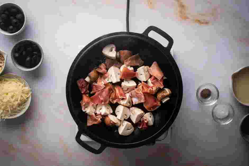 Roasted Fennel Recipe: Heat the olive oil over high heat in a saute pan.