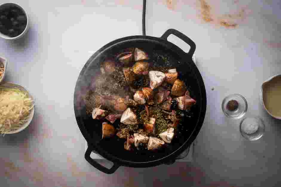 Roasted Fennel Recipe: Add the chopped oregano and remove the pan from the heat.