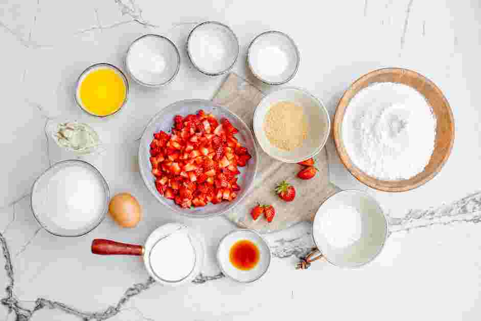Strawberry Muffins Recipe: Preheat the oven to 350°F.