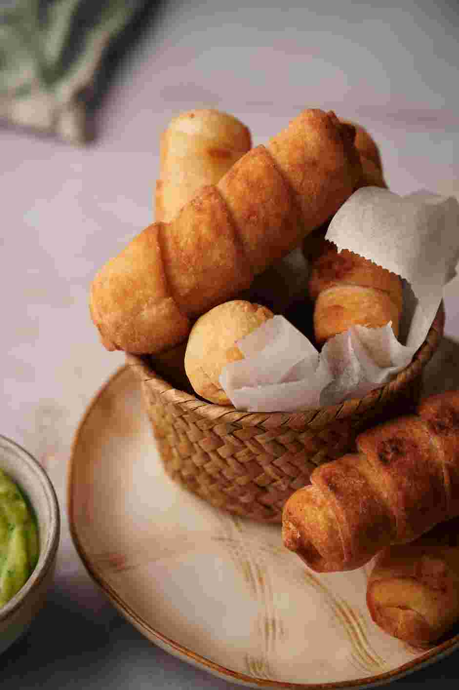 Tequenos Recipe: Serve with