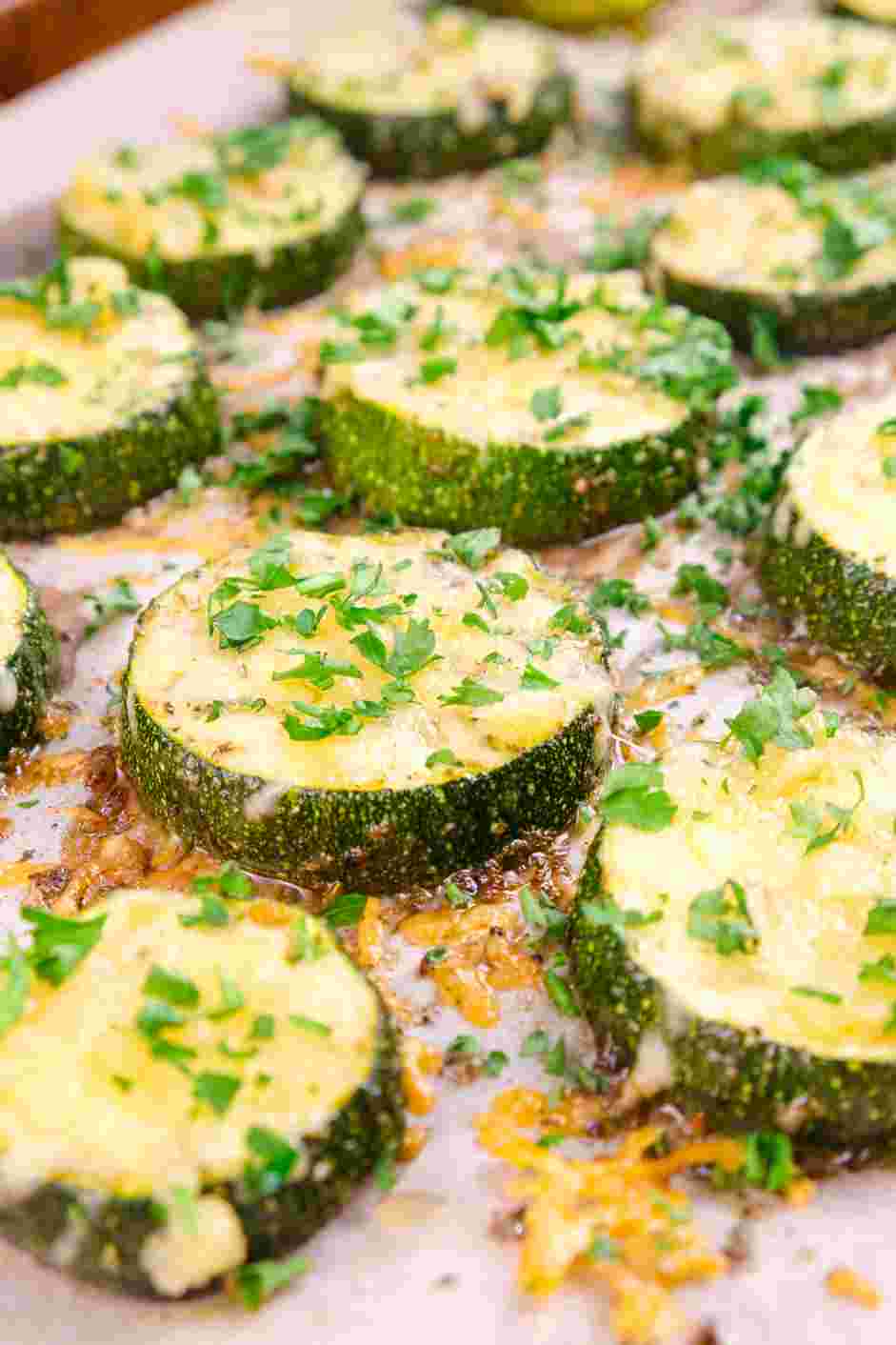 Roasted Zucchini Recipe: Toss the roasted garlic with the roasted zucchini.