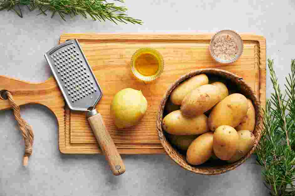 Rosemary Potatoes Recipe: Measure and prep all ingredients.