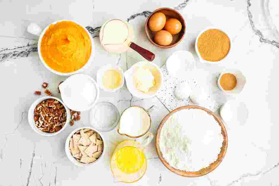 Pumpkin Dump Cake Recipe: Preheat the oven to 350°F.