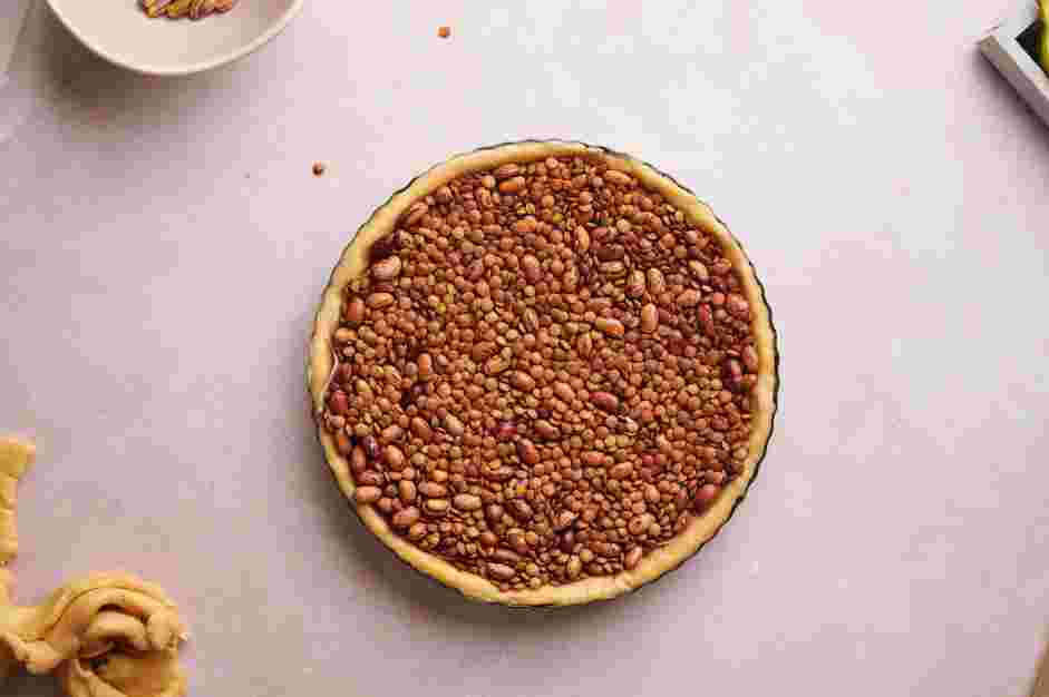 Fig Tart Recipe: Place the tart pan back in the refrigerator for 15 minutes to chill and preheat the oven to 350°F.
