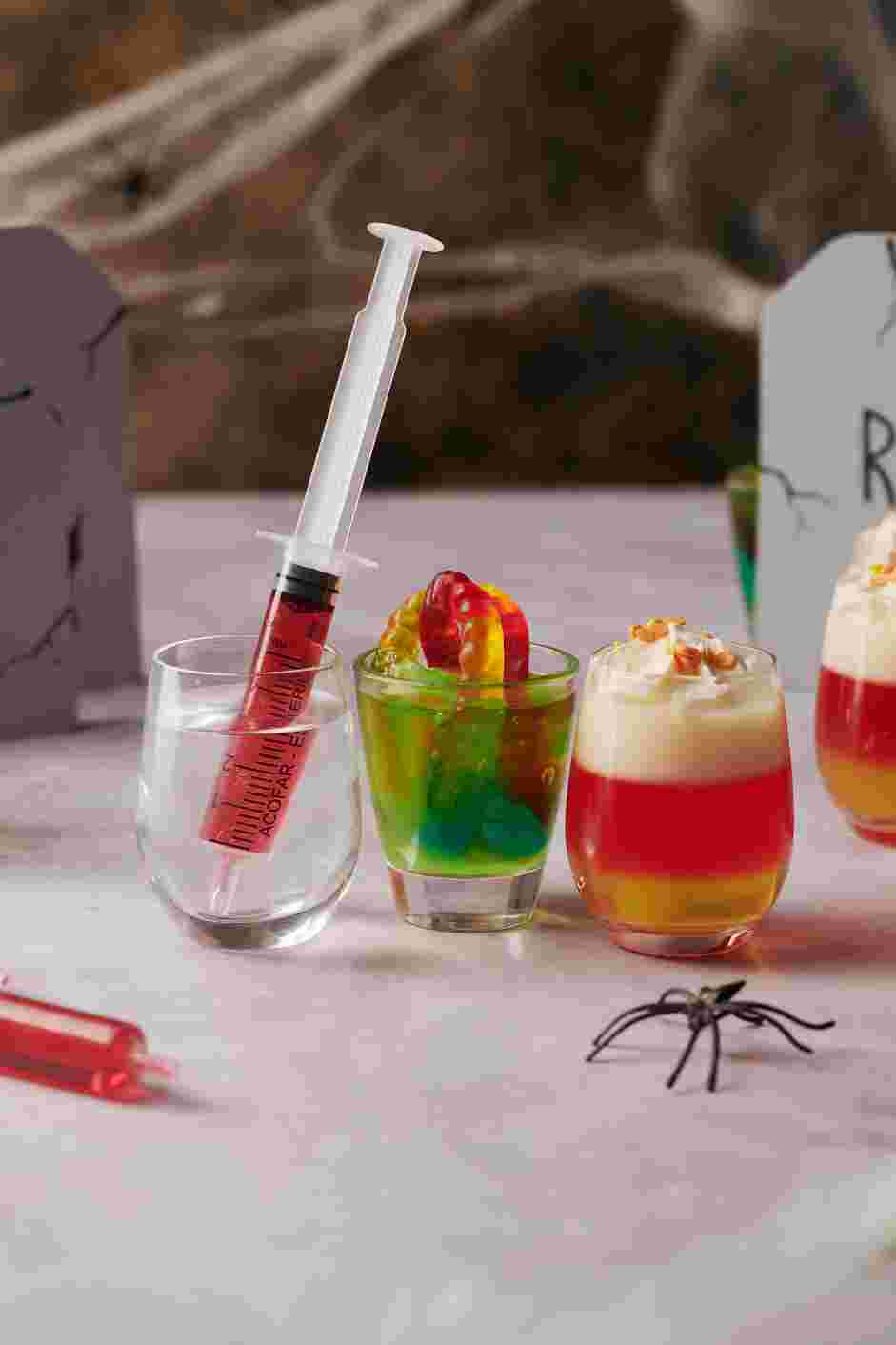 Halloween Jello Shots Recipe: Serve and enjoy!