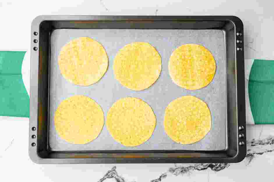 Black Bean Crunchwrap Supreme Recipe: Prepare the crunchy tortillas.