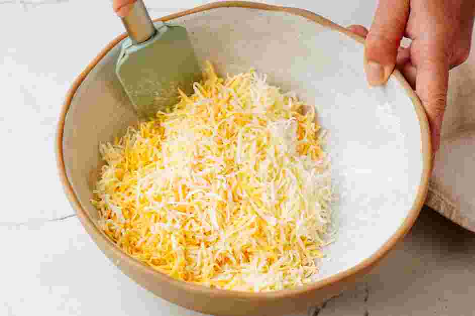 Black Bean Crunchwrap Supreme Recipe: Prepare the queso.