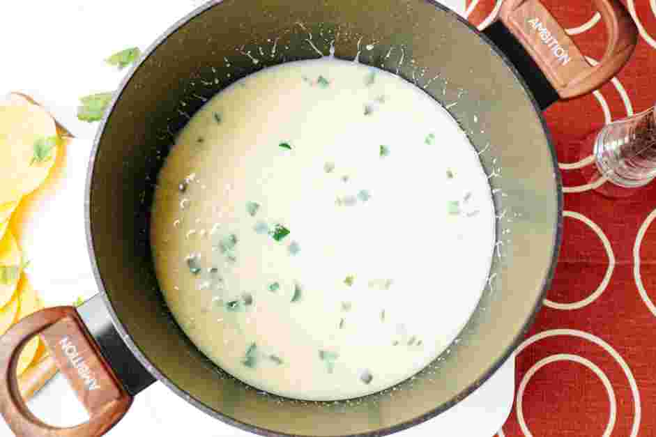 Black Bean Crunchwrap Supreme Recipe: Stir in the evaporated milk.