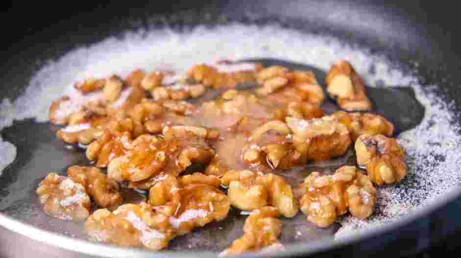 Honey Walnut Shrimp Recipe: Prepare the honey walnuts.