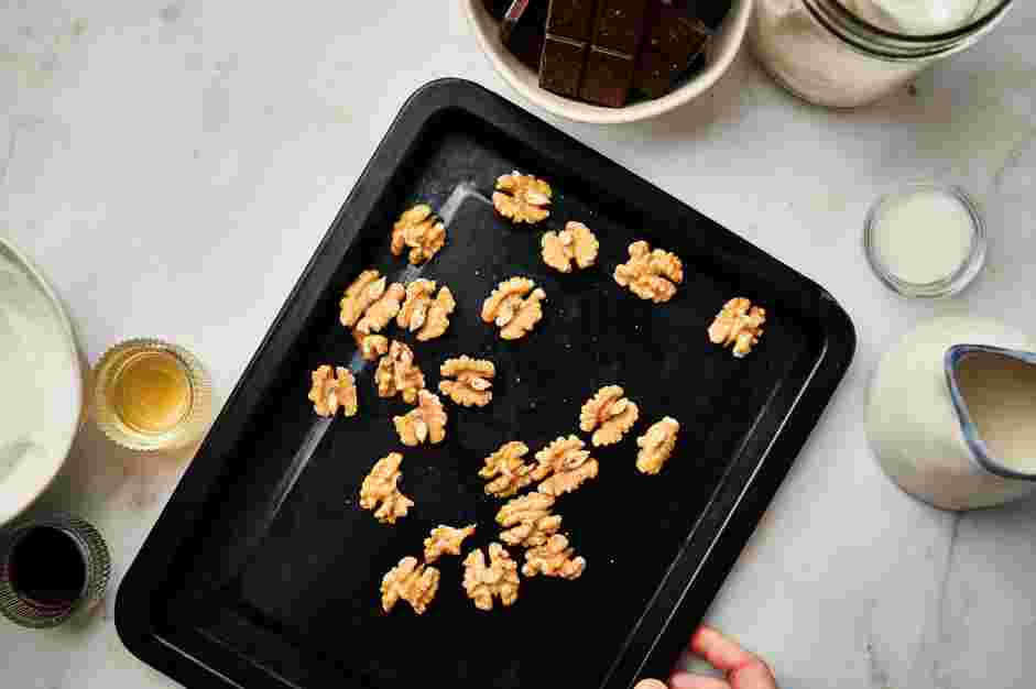 Fantasy Fudge Recipe: Toast the walnuts.