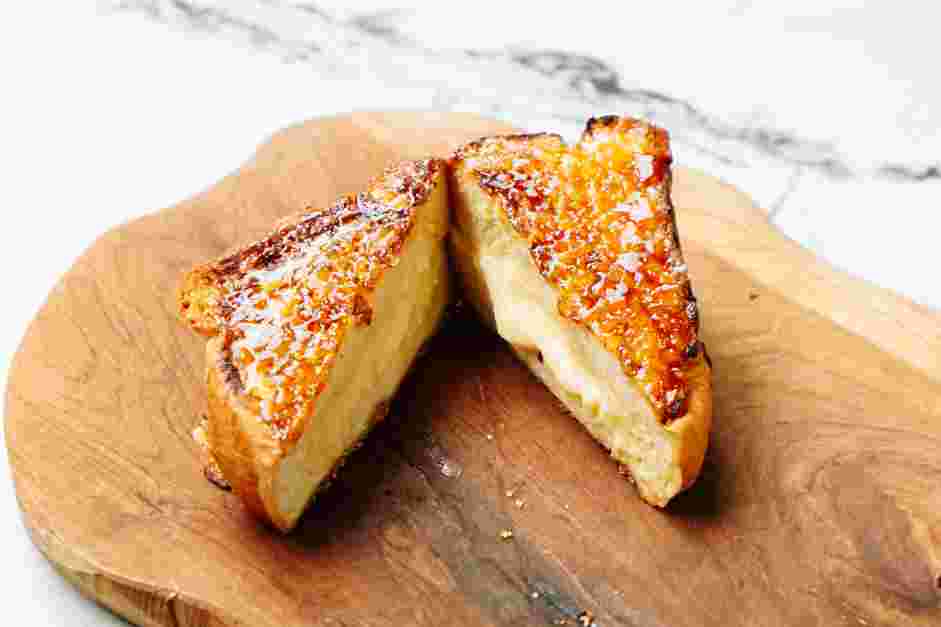 Creme Brulee French Toast Recipe: Slice the creme brulee French toast diagonally, if desired or leave whole.