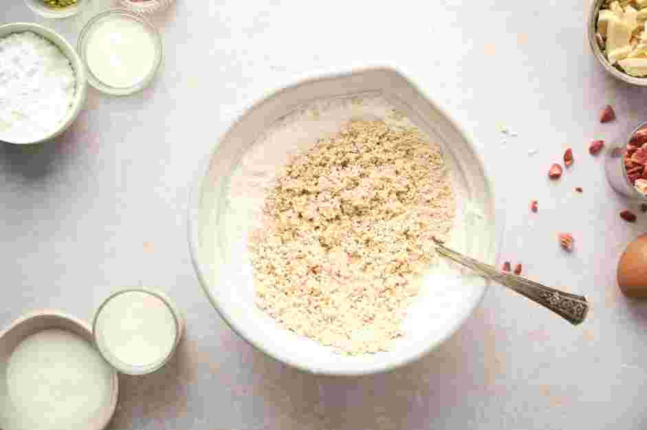 Mochi Donuts Recipe: Over the large bowl, pass the tofu through a fine-meshed sieve to create a smooth paste.
&nbsp;