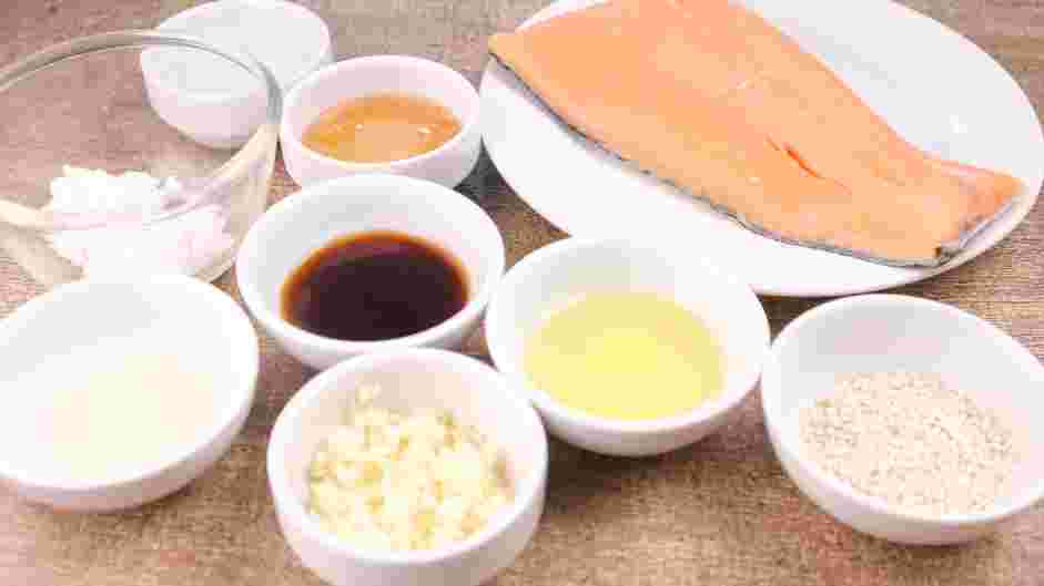 Honey Glazed Salmon Recipe: Preheat the oven to 400°F.
