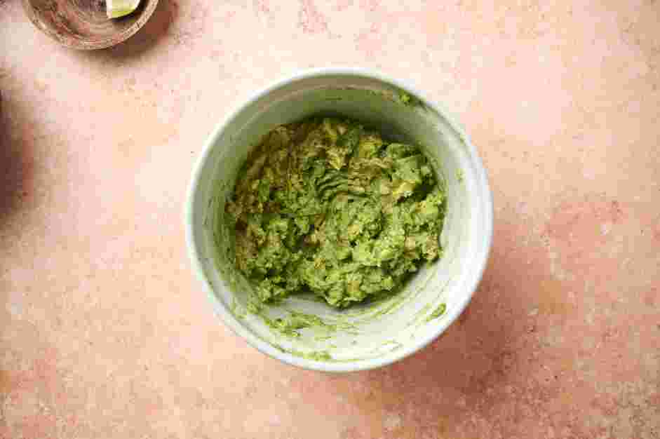 Carne Asada Fries Recipe: Prepare the quick guacamole.