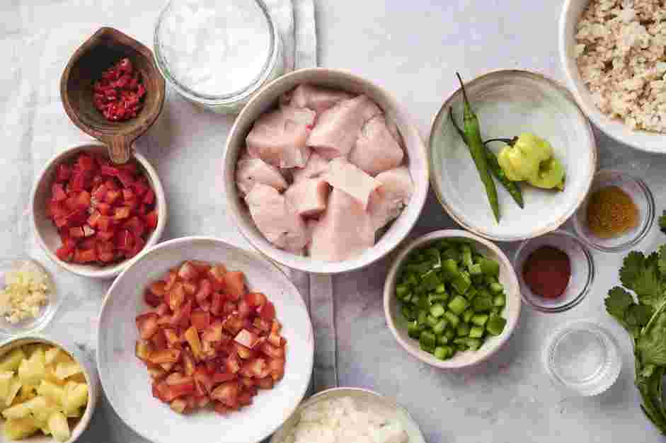 Green Chili Stew Recipe: Measure and prep all ingredients.