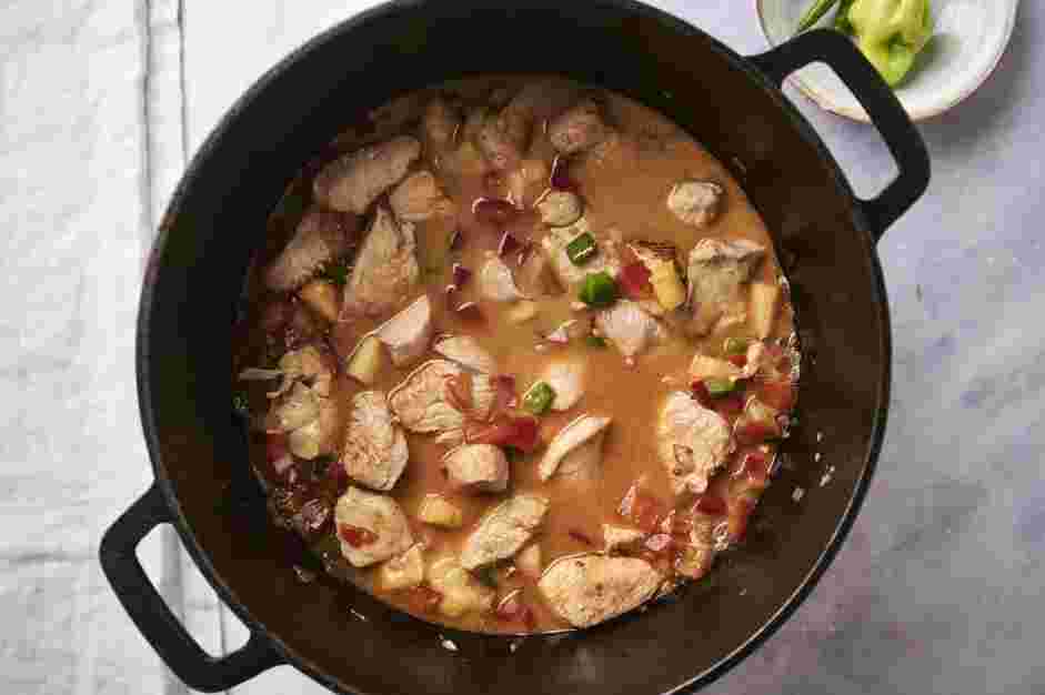 Green Chili Stew Recipe: Simmer for 15-20 minutes until the flavors meld, and the meat is cooked through.