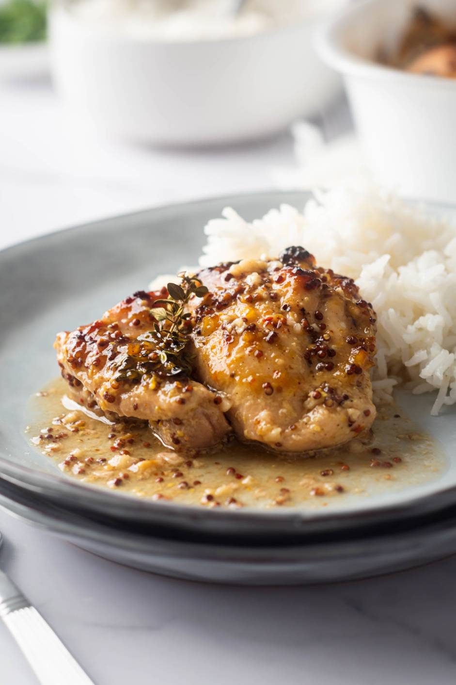 Honey Mustard Chicken Thighs Recipe Cozymeal