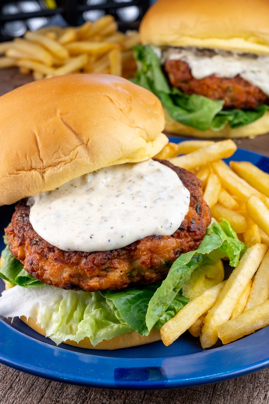 Shrimp Burgers with Homemade Tartar Sauce – Art of Natural Living