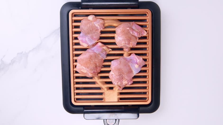 Stovetop Grill Pan Smokeless Bbq Grilling Griddle For Chicken