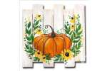 Folk Floral Pumpkin