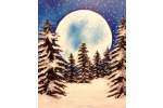 Snowy Moonrise