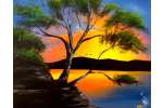 Serene Lake Austin Sunset