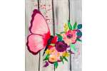 Floral-Wing Butterfly